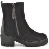 Waldläufer - 608803 - Enkellaarzen - Schwarz - Leder