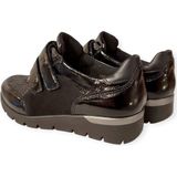 Waldläufer - Orthotritt - Klittenbandschoen - Zwart - Nubuck en Stretch