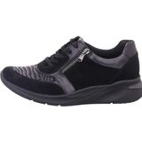 Waldläufer - 715H02 - Veterschoenen - Schwarz - Leer