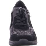 Waldläufer - 715H02 - Veterschoenen - Schwarz - Leer