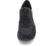Waldläufer - 715H02-400-194 Sneaker - Blauw - Nubuck Leer en Stretch