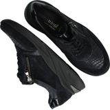 Waldläufer - 715H02-400-194 Sneaker - Blauw - Nubuck Leer en Stretch