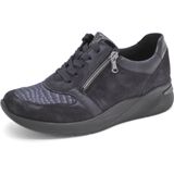 Waldläufer - 715H02-400-194 Sneaker - Blauw - Nubuck Leer en Stretch