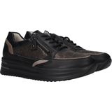 Waldlaufer 755004-H-Arianna - Lage sneakersDames sneakers - Kleur: Zwart
