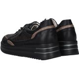 Waldlaufer 755004-H-Arianna - Lage sneakersDames sneakers - Kleur: Zwart