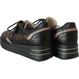 Waldlaufer 755004-H-Arianna - Lage sneakersDames sneakers - Kleur: Zwart