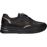 Waldlaufer 755004-H-Arianna - Lage sneakersDames sneakers - Kleur: Zwart