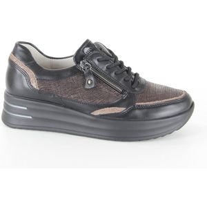 Waldlaufer 755004-H-Arianna - Lage sneakersDames sneakers - Kleur: Zwart