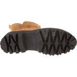 Enkellaarsjes - Effen - Suède - Blokhak - Middelhoge Hak