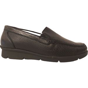 Waldläufer - 693505 - Instappers - Zwart - Hertenleer