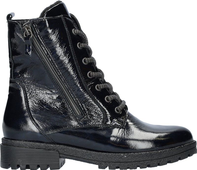 Waldläufer - Bonny - Veterboot - Blauw - Lak