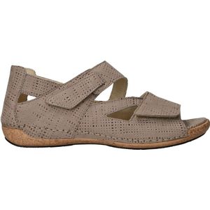 Waldlaufer - Heliett - Sandalen - Beige - Leer - Klittenbandsluiting