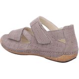 Sandalen - Beige - Wedge - Klittenbandsluiting - H-breedte