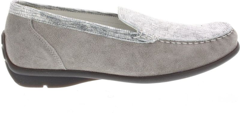 Waldlaufer - 431000 H-Harriet - Instappers - Grijs - Leer en Suède