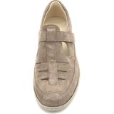 Waldläufer - 607501-100-093 Bandschoen - Taupe - Leer - Klittenbandsluiting