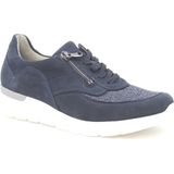Waldlaufer - K-Ramona 626K02 - Sneaker - Blauw - Suede + Print Combinatie