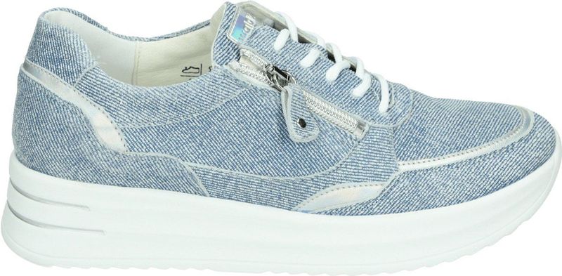 Waldlaufer 755004 H-Arianna - Lage sneakersDames sneakers - Kleur: Blauw - Maat: 42