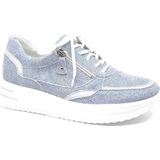 Waldlaufer - 755004 H-Arianna - Lage sneakersDames sneakers - Kleur: Blauw - Maat: 37.5