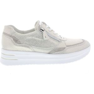 Waldläufer - H-Arianna - Dames Sneakers - Platina - Leer