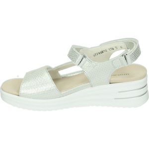 Waldläufer - 795008 H-Dina - Sandalen - Grijs - Nubuck Leer