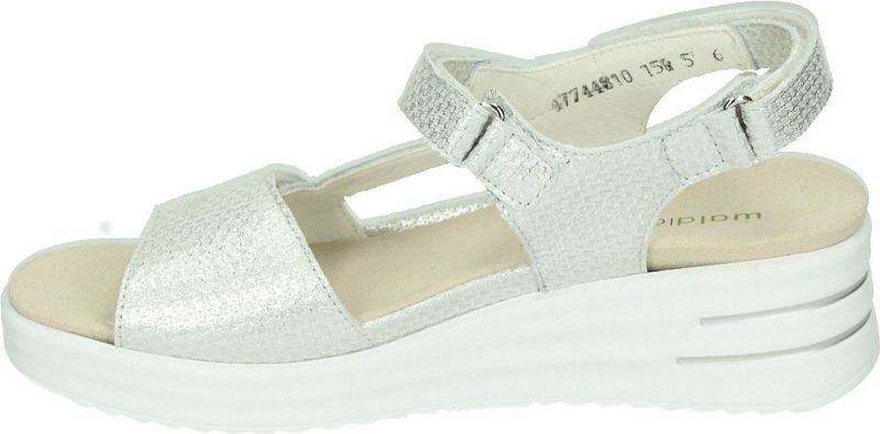 Waldläufer - 795008 H-Dina - Sandalen - Grijs - Nubuck Leer