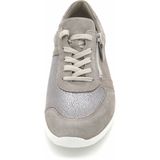 Waldläufer - Orthotritt - Dames Sneaker - Grijs - Leer/Kreuklak en Stretch