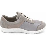Waldläufer - Orthotritt - Dames Sneaker - Grijs - Leer/Kreuklak en Stretch