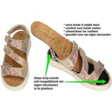 Waldlaufer -Dames - roze-goud metallic - sandalen