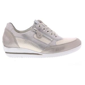 Waldläufer Himona Sneakers - Leer - Dames - Rosegoud - Maat 36,5