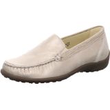 Waldläufer - 640004-314-070 - Instappers - Metallic - Leer