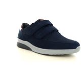 Waldläufer - 654301 - Klittenbandschoen - Marineblauw - Nubuck Leer
