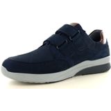 Waldläufer - 654301 - Klittenbandschoen - Marineblauw - Nubuck Leer
