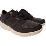 Waldläufer - H-FUNKY - Sneakers - Donkerblauw/Wit - Comfortwijdte H