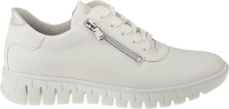 Waldläufer - 916001 - Veterschoenen - Weiss - Silber