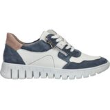 Waldlaufer - Birdy - Sneakers - Wit - Leer - Veter- en Ritssluiting