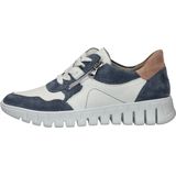 Waldlaufer - Birdy - Sneakers - Wit - Leer - Veter- en Ritssluiting