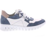 Waldlaufer - Birdy - Sneakers - Wit - Leer - Veter- en Ritssluiting