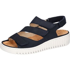 Waldläufer - 955003-191-217 - Sandalen - Blauw - Suède