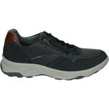 Waldlaufer - 718006-H-Max - Herenschoenen - Blauw - Glad Leer - Rubber Zool