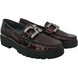 Waldlaufer - 723508-H-Serena - Instappers - Kleur: Bruin - Materiaal: Kreuklac