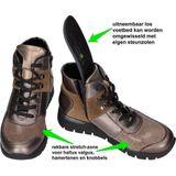 Waldlaufer - K-Ramona - Sneakers - Taupe - Orthotritt Comfort