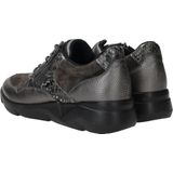 Dames Veterschoenen Waldlaufer K-funky Roxy Asphalt Carbon Oud-zilver