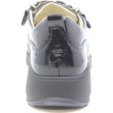 Waldlaufer - KALEA - Sneakers - Zwart - Lakleer - Extra Brede K-Wijdte