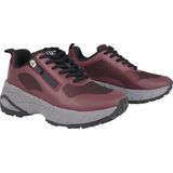 Waldläufer H+K Pepper - dames sneaker - rood - maat 38 (EU) 5 (UK)