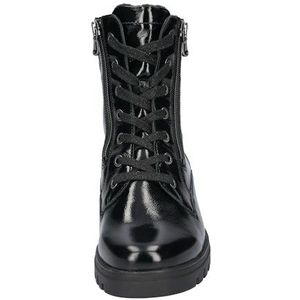 Waldläufer - 723807 Taipei - Enkellaarzen - Zwart - Leer