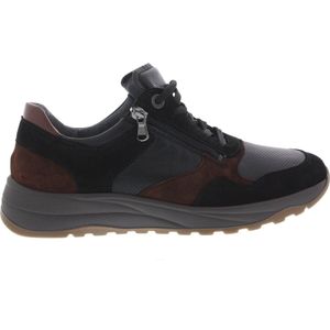 Waldläufer - 662001 - Sneaker - Zwart - Leer en Suède