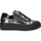 Waldläufer - H Rits Sneaker - Sneakers - Zwart - Lakleer