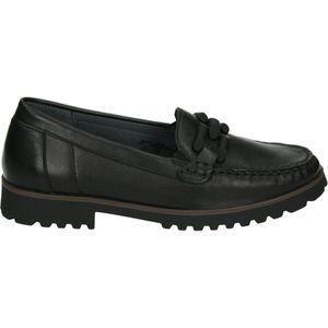 Waldlaufer - 772526-H-Elisa - Instappers - Zwart - Glad Leer - Wijdte H