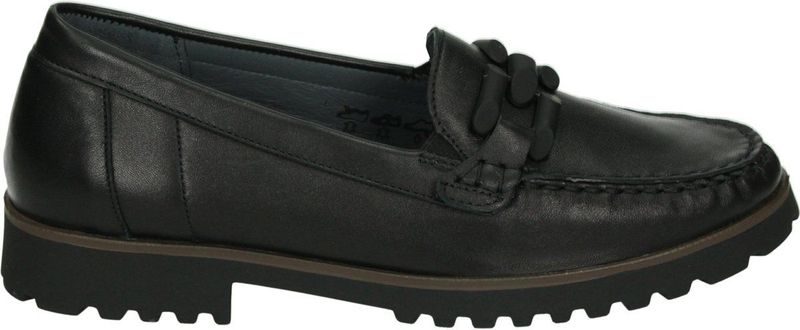 Waldlaufer - 772526-H-Elisa - Instappers - Zwart - Glad Leer - Wijdte H