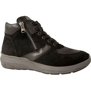 Waldläufer - 831M80 Order Lightstr. Veterschoenen - Zwart - Leer